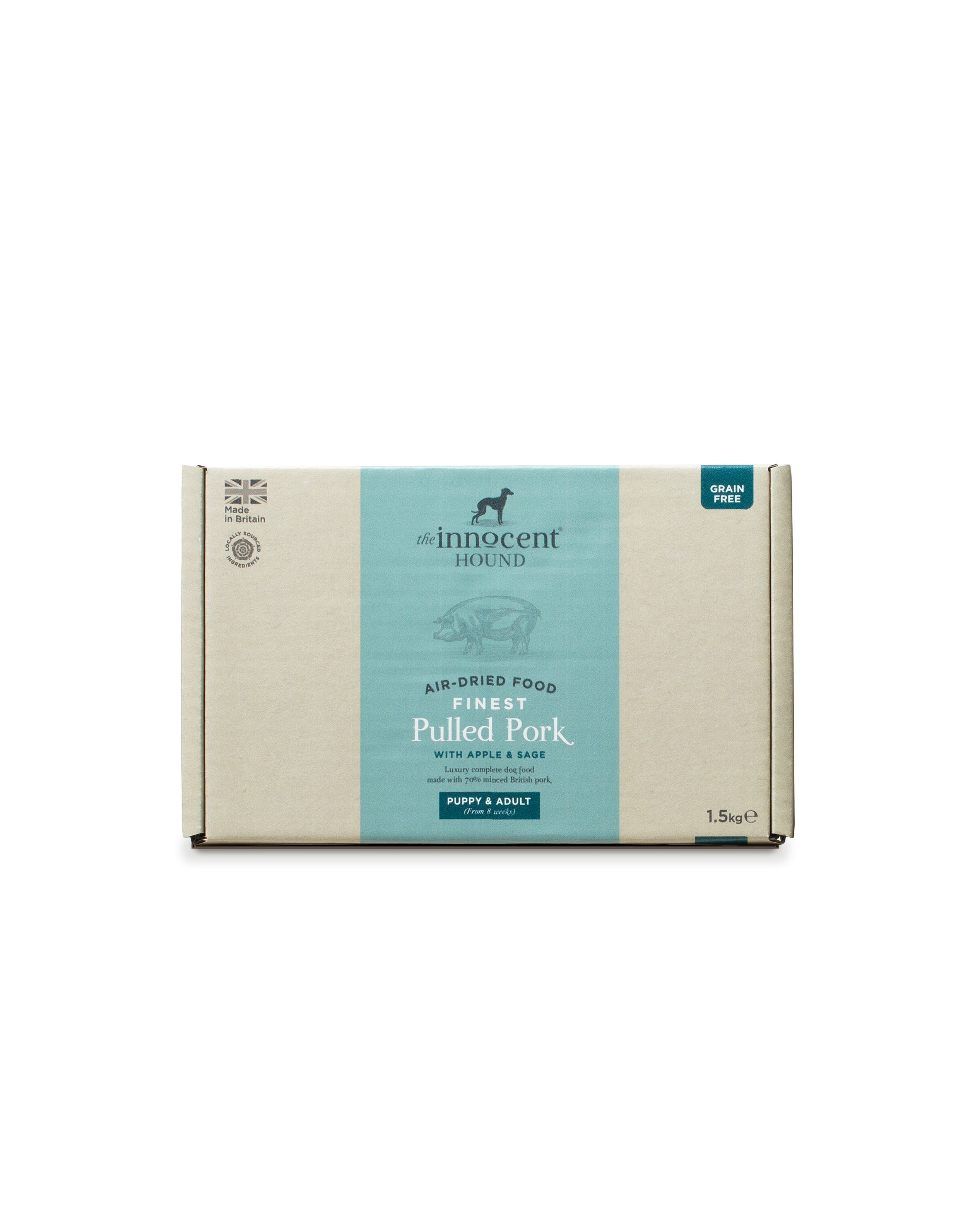 Air-Dried Complete Food - Finest Pulled Pork with Apple & Sage