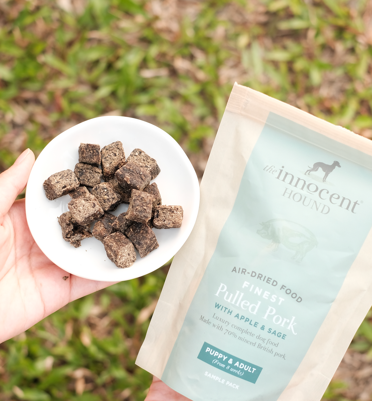 ✨New Packaging✨Finest Pulled Pork with Apple & Sage - Air-dried Dog Complete Food 1.5kg