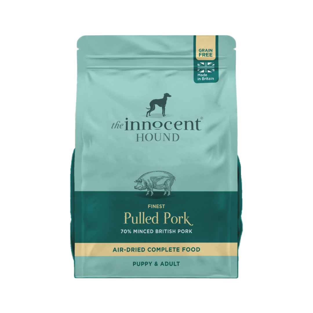 ✨New Packaging✨Finest Pulled Pork with Apple & Sage - Air-dried Dog Complete Food 1.5kg