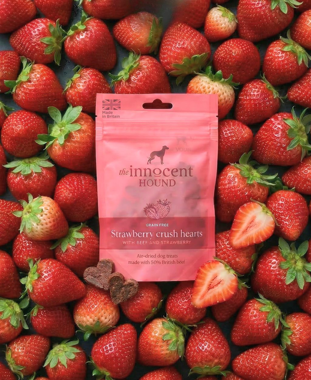 Strawberry Crush Hearts with Beef & Strawberry