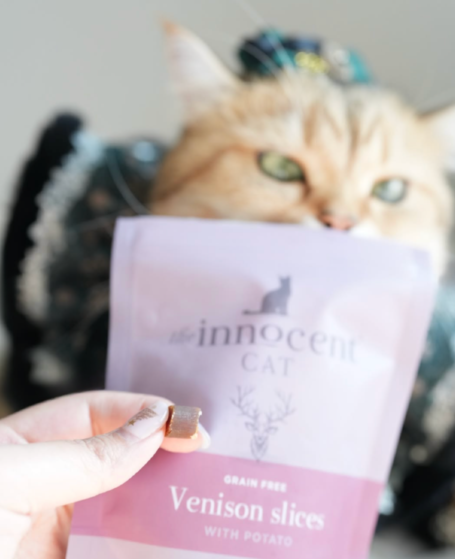 The Innocent Cat Venison Slices