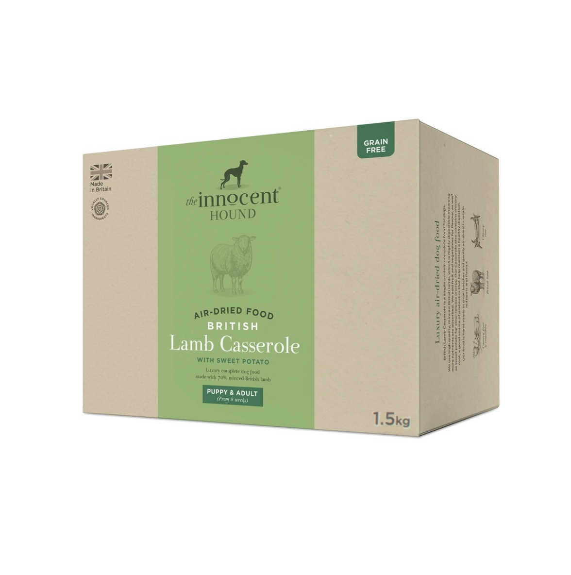 Air-Dried Complete Food - British Lamb Casserole with Sweet Potatoes