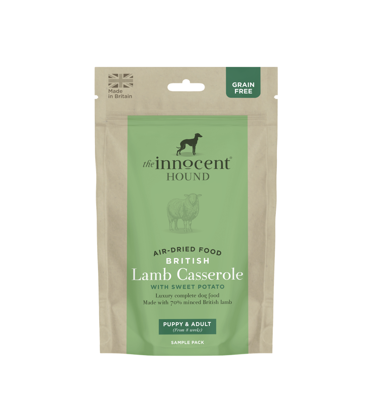 Air-Dried Complete Dog Food - Lamb (100g)