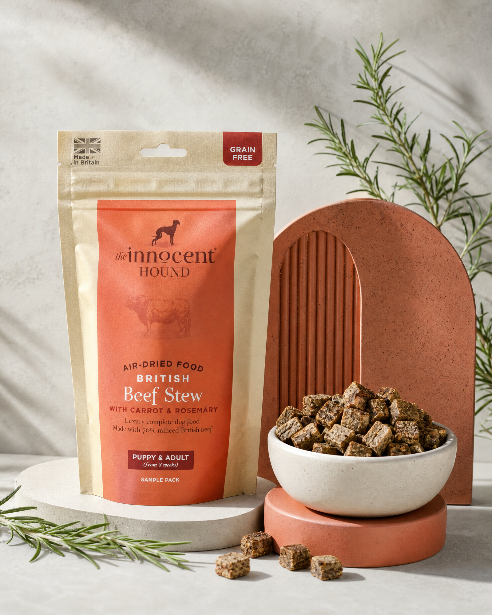 Air-Dried Complete Dog Food - Beef (100g)