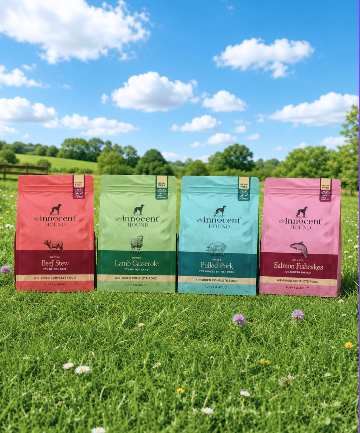 ✨New Packaging✨ British Beef Stew with Carrot & Rosemary - Air-dried Dog Complete Food 1.5kg